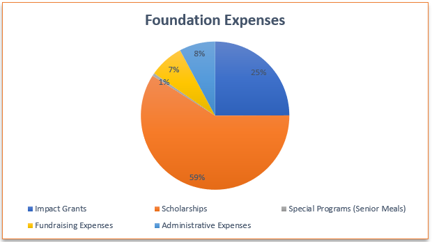 Foundation Expense Chart